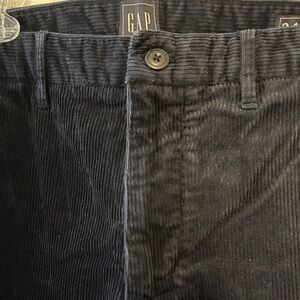 GAP Men's Dark Corduroy Trousers